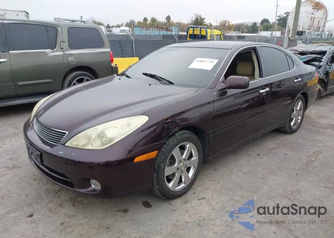 2006 Lexus Es 330 from USA, damaged, VIN JTHBA30G765155756